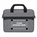 Black Hard-Handle Laptop Office Bag