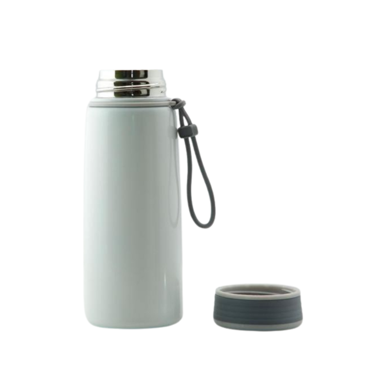 Office Essentials Steel Bottle (White)