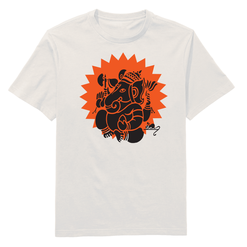 Ganesh Round Neck T-Shirt