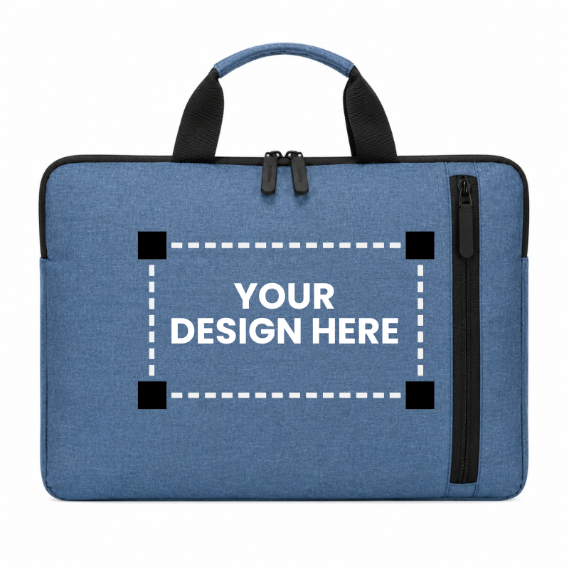 Grey Slim Laptop Sleeve Bag
