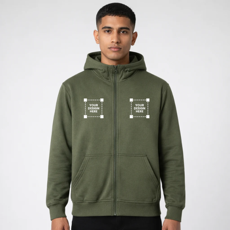 Sustainable Zipper Hoodie