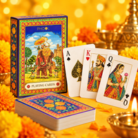 PHOOL festive playing cards with royal court design