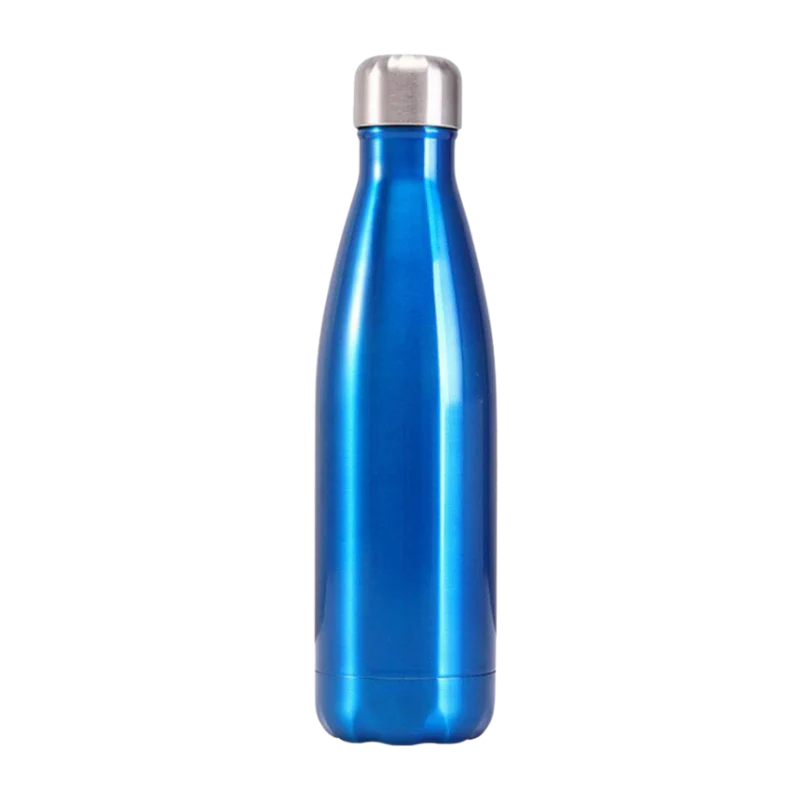 Profes Steel Desk Bottle  (Blue)