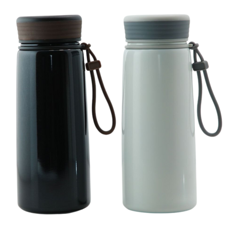 Office Essentials Steel Bottle (White)