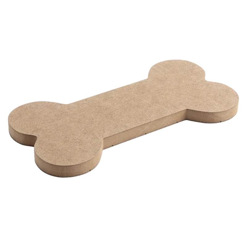 Customized Bone Shaped MDF Sign