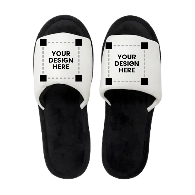 Customized Adult Fuzzy Slippers