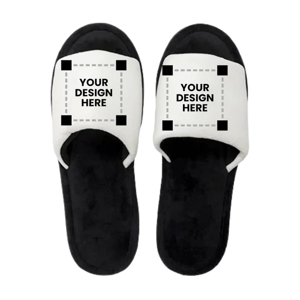 Customized Adult Fuzzy Slippers