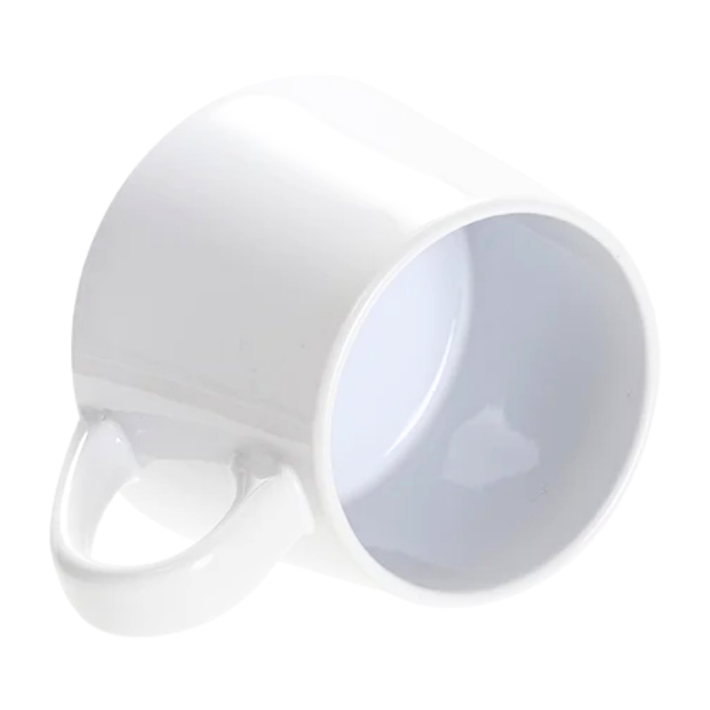 Customized Tapered White mug