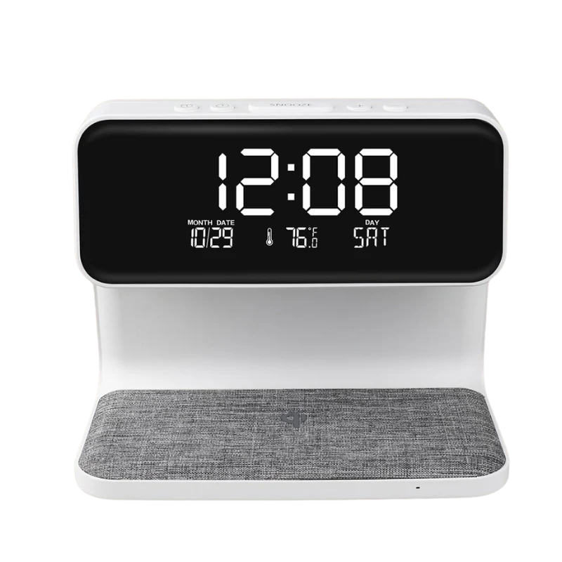 Multifunction alarm desktop clock