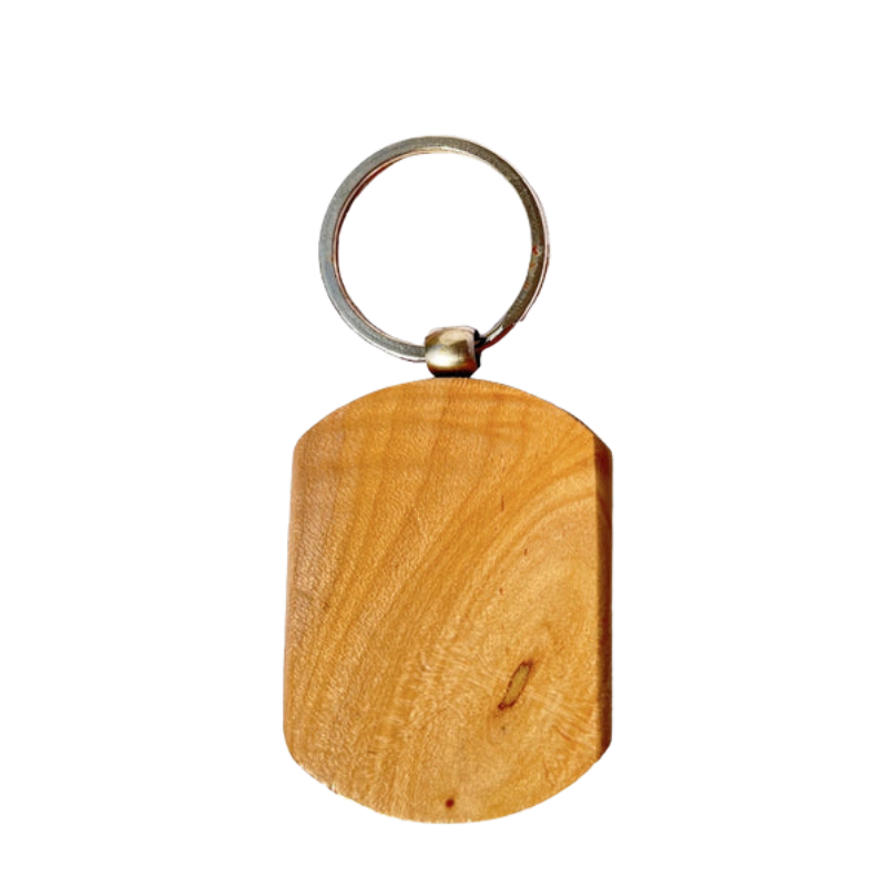 Bamboo Keychain