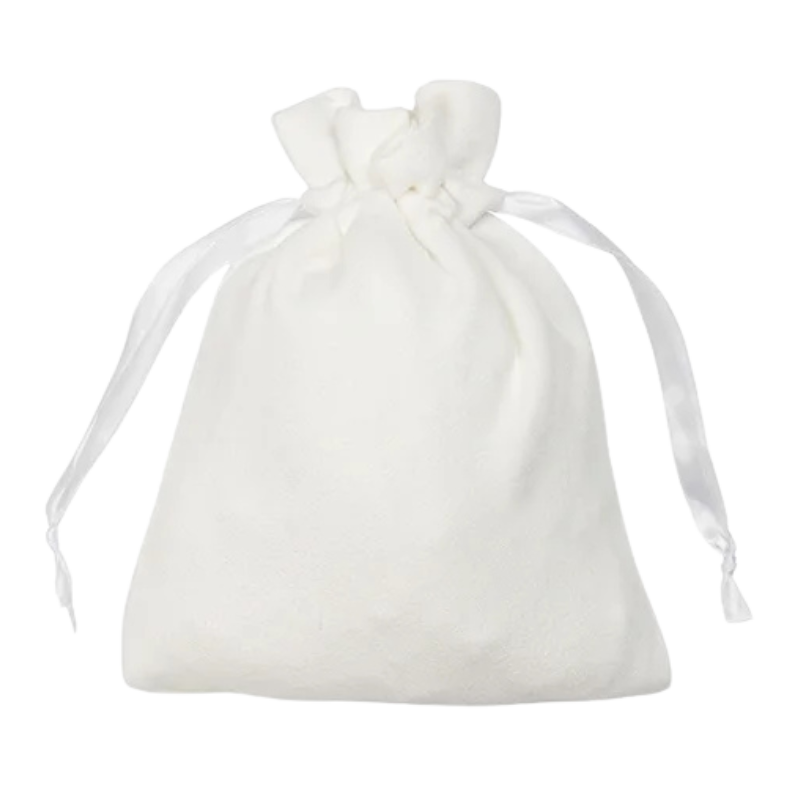 Double Sided Plush drawstring bag Pack