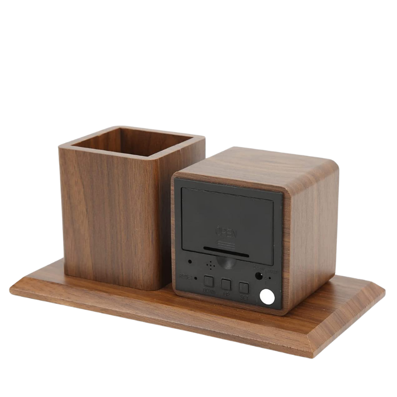 Wooden Digital Clock