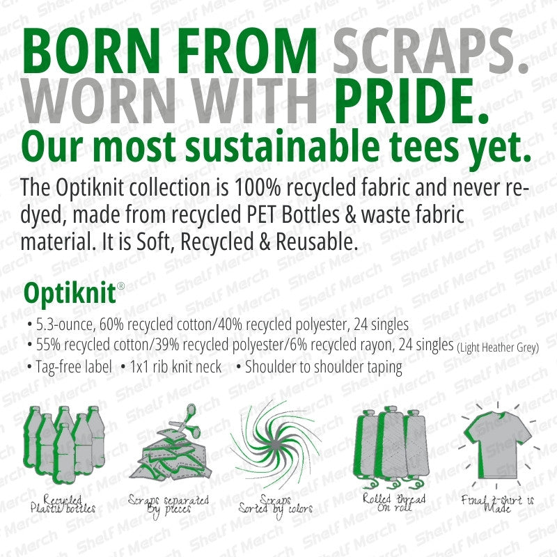 Customized Optiknit Hoodie With Your Company Logo | Order Logo Printed Tees | ShelfMerch.store