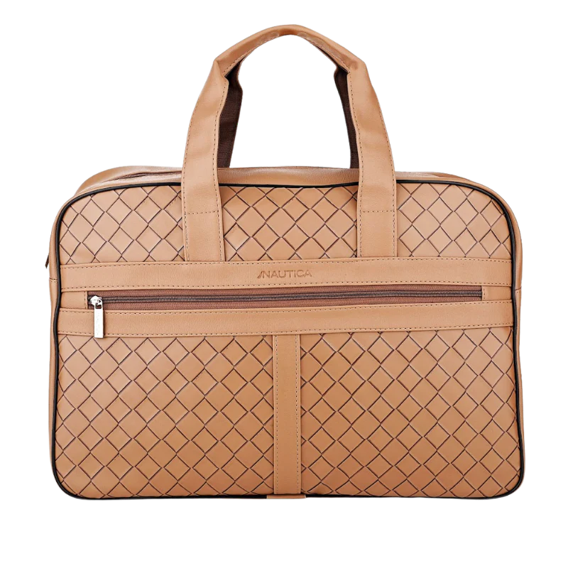 Nautica Duffel Bag Checks (Brown)