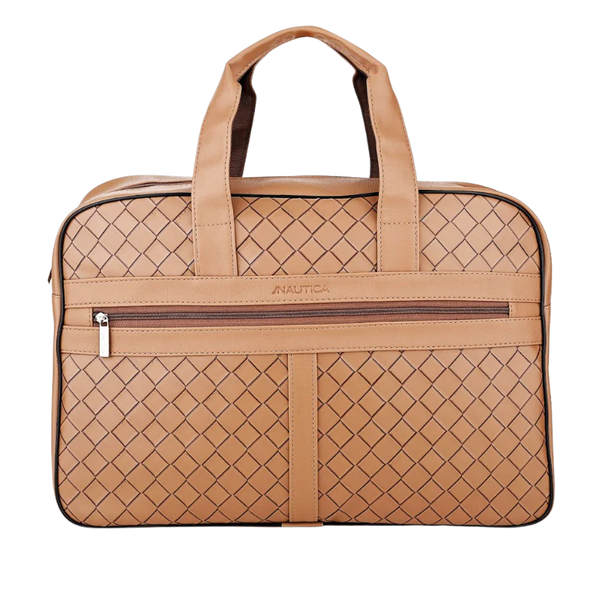 Nautica Duffel Bag Checks (Brown)