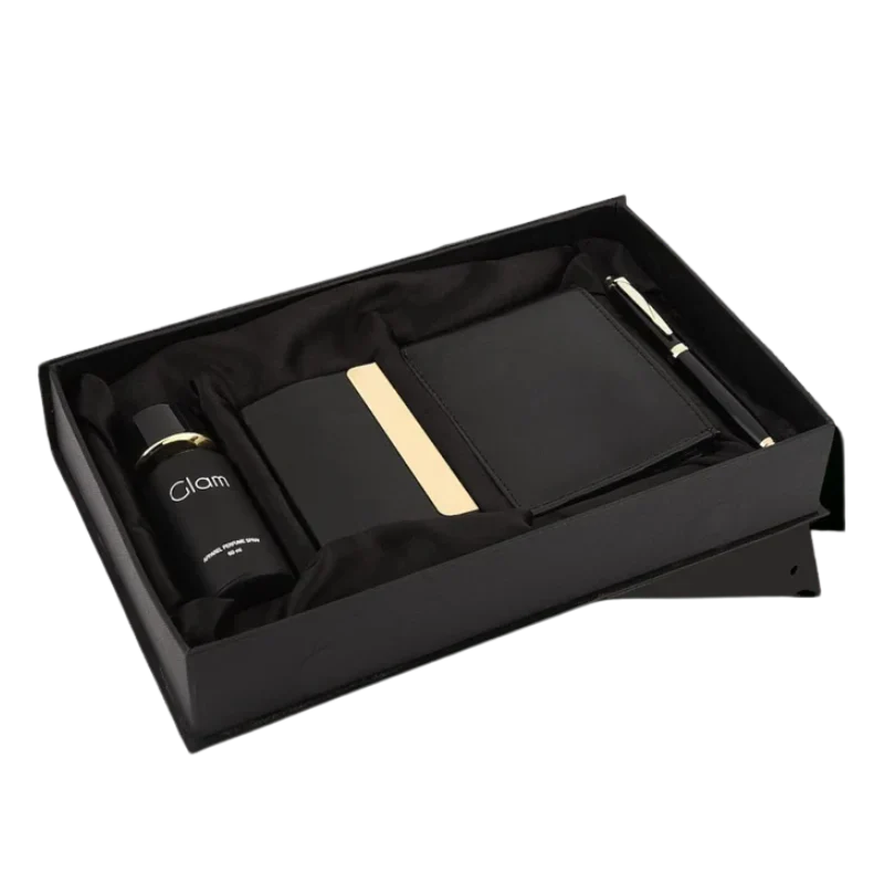 Wallet, Perfume, Pen & Cardholder Set
