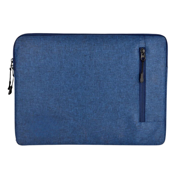Leather Laptop Sleeve (Blue)