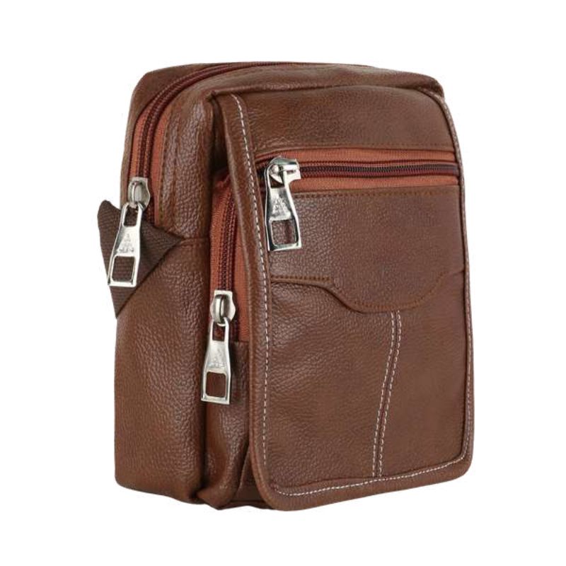 LuxeStash Leather Sling