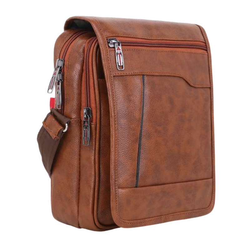 MetroStash Sling Bag (Brown)