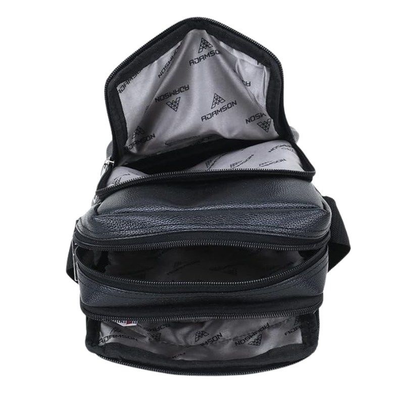 Ruston Messenger Sling Bag (Black)