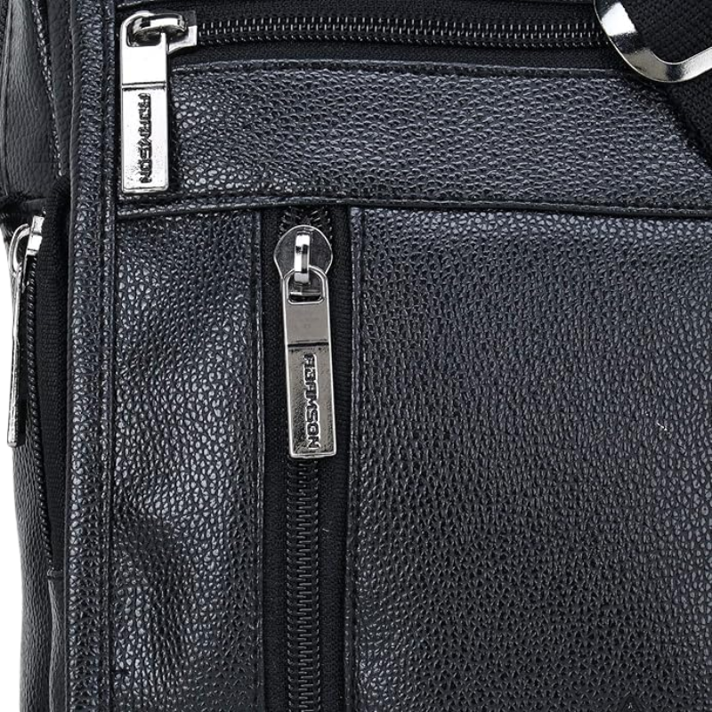 Ruston Messenger Sling Bag (Black)