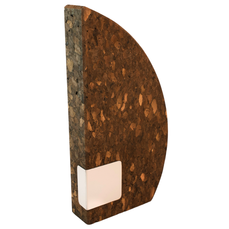 Cork Obsidian Crescent Trophy