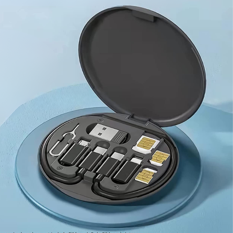 Portable Multi-Function Charging Cable Kit
