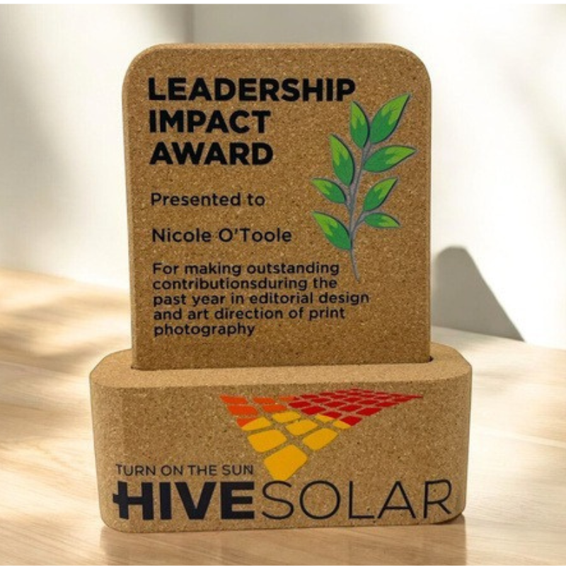 Cork Natural Beauty Trophy