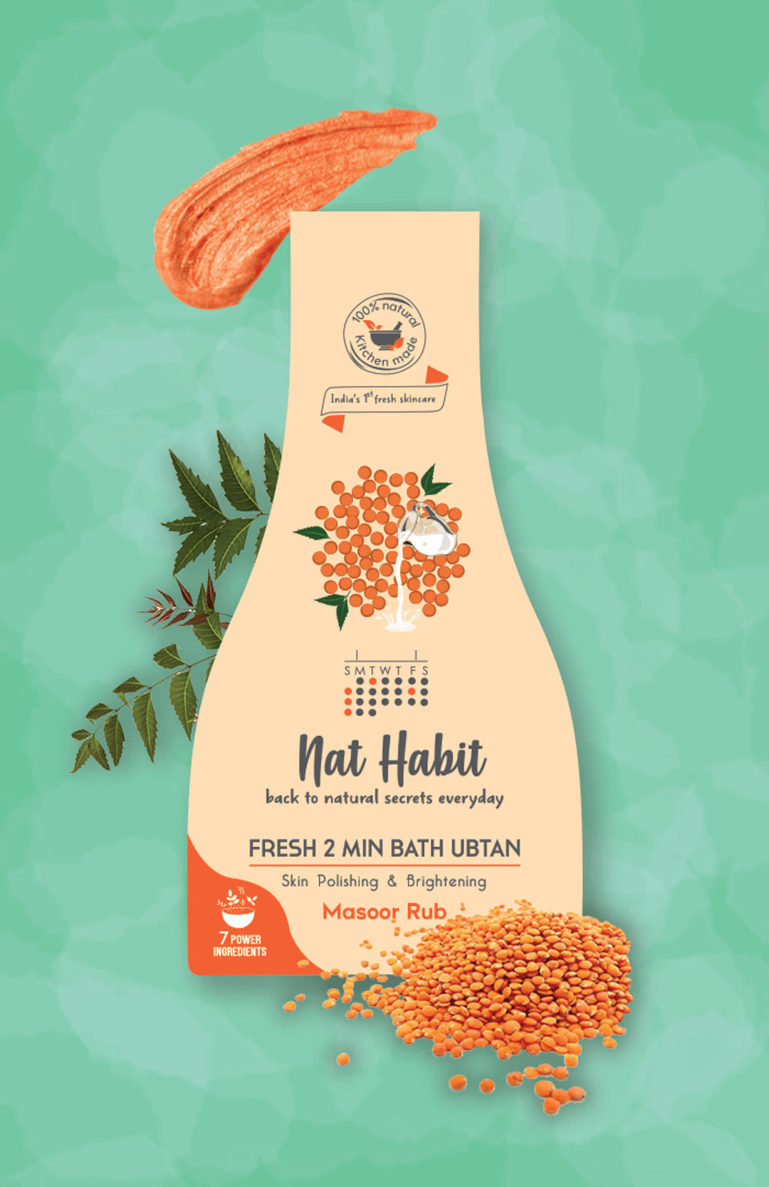 Masoor Ubtan Bath Rub