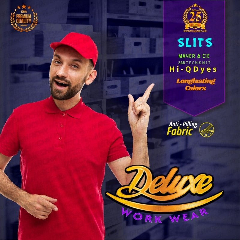 Customized Deluxe Polo T-shirt