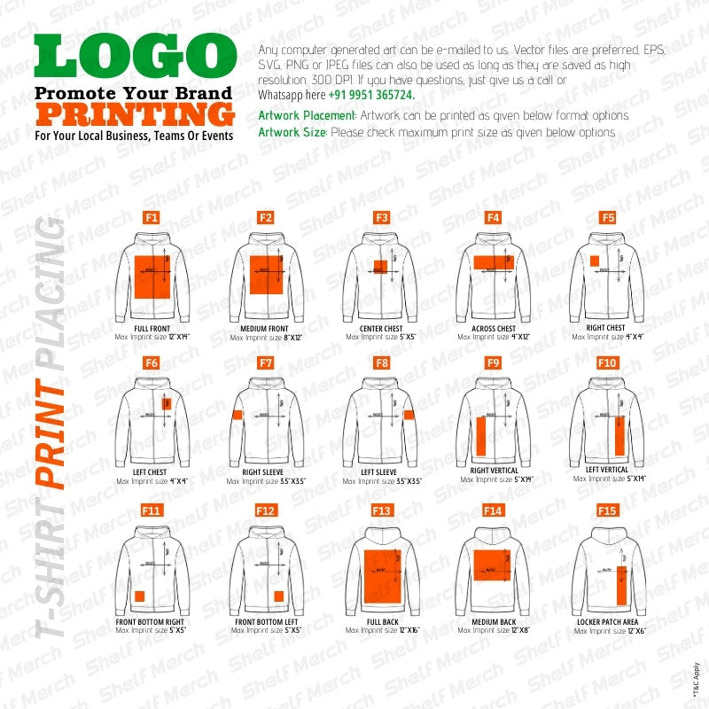 Customized Zipper Hoodie