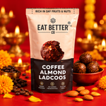 Eat Better Co coffee almond ladoo snack pack