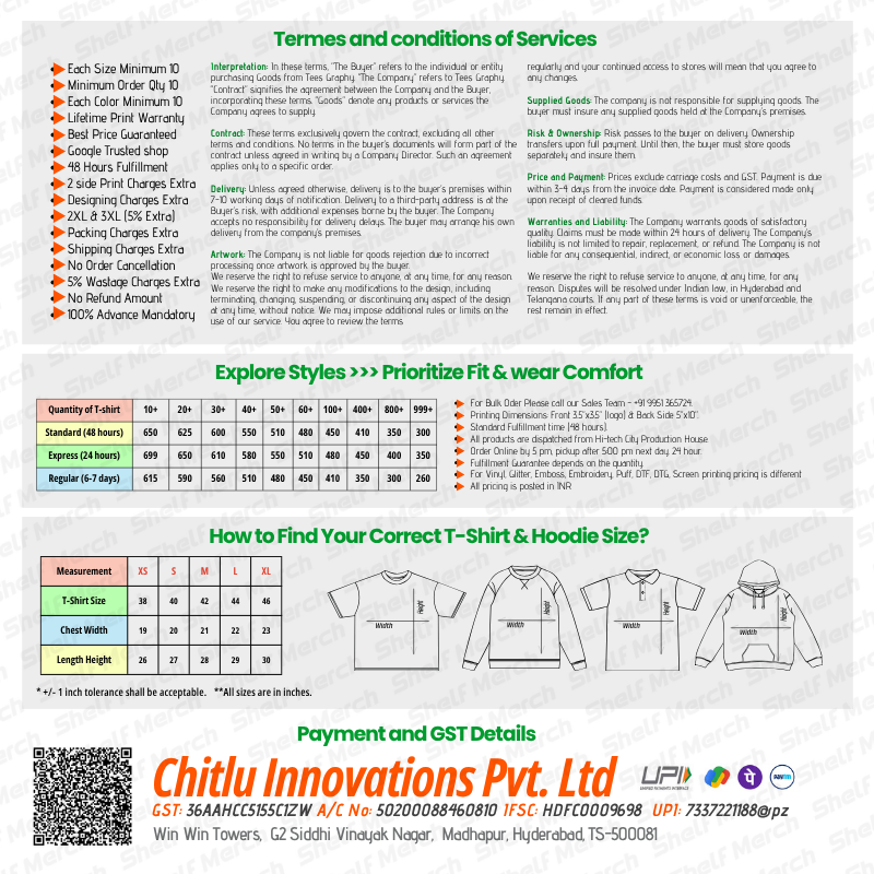 Customized Oversized T-Shirt