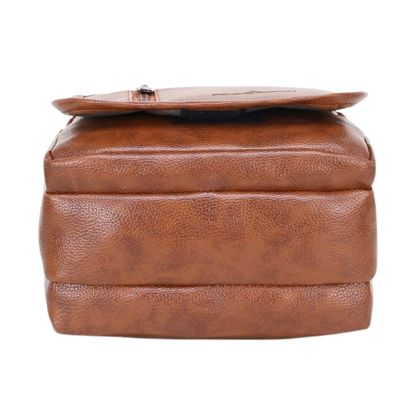 Ruston Messenger Sling Bag (Brown)