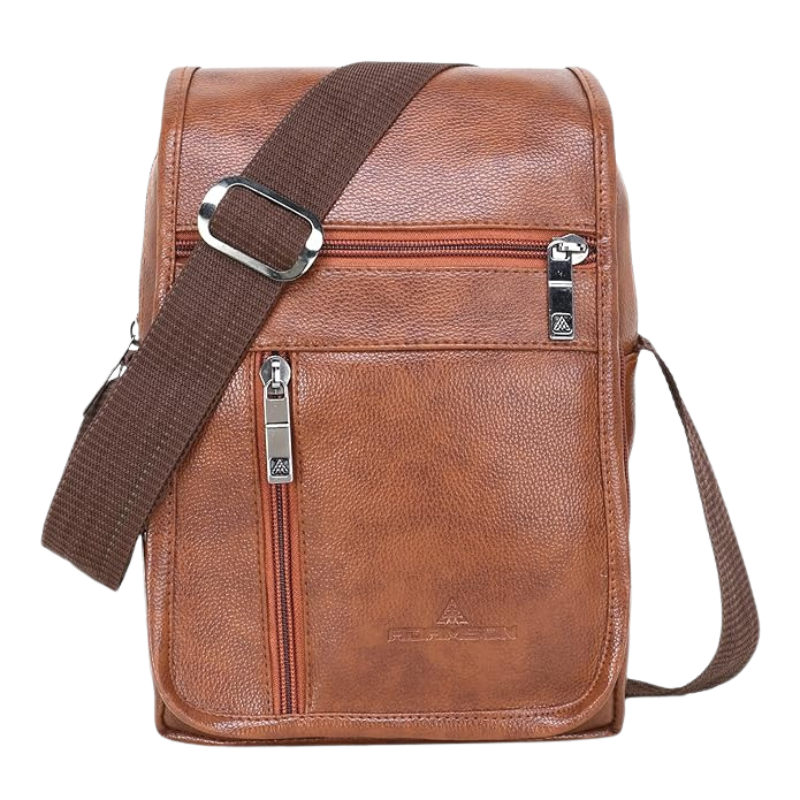 Ruston Messenger Sling Bag (Brown)