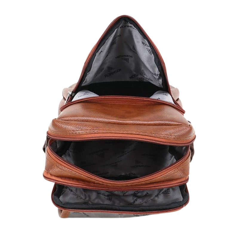 Ruston Messenger Sling Bag (Brown)