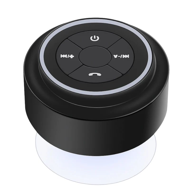 Round bluetooth speaker