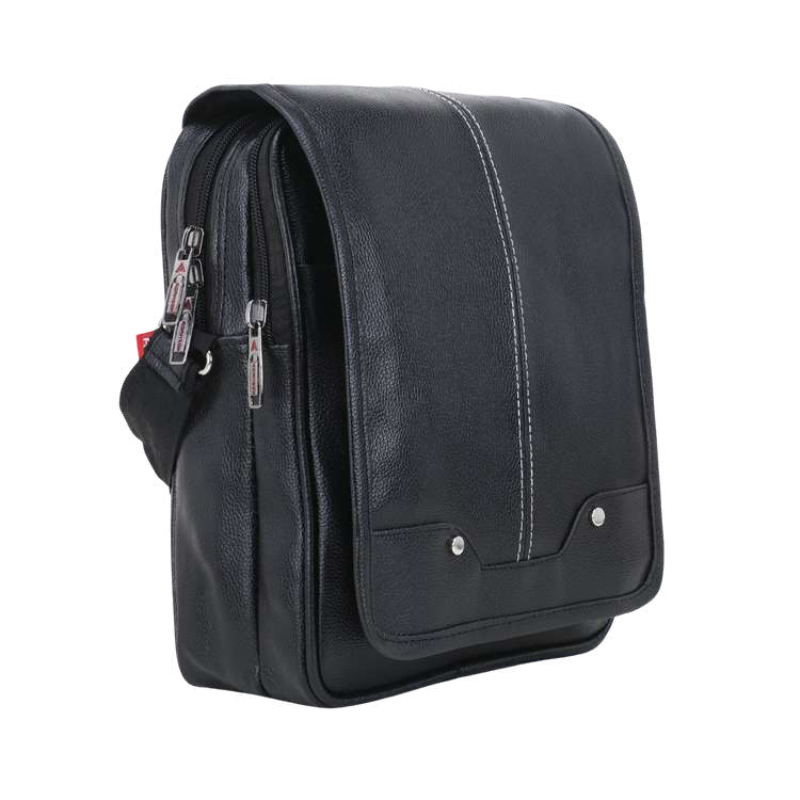 Regent Messenger Sling Bag (Black)