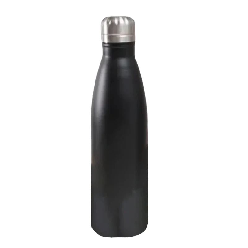 Profes Steel Desk Bottle  (Black)