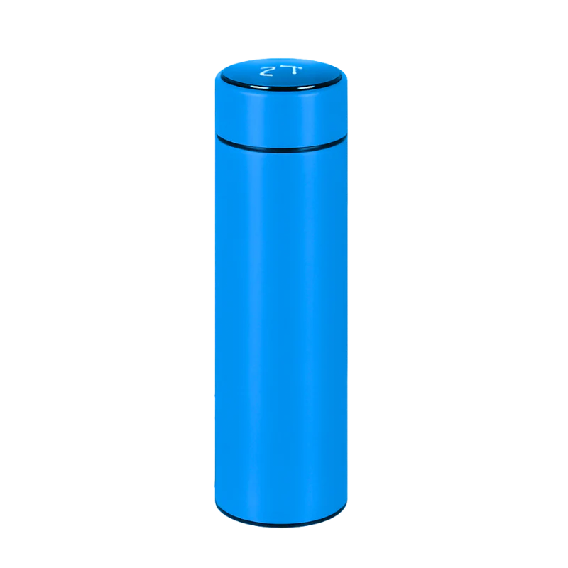 Temperature Display Bottle (Blue)