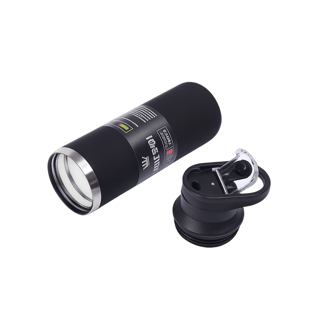 Hot & cold vacuum bottle (Black)