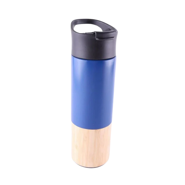Bottom Bamboo Bottle (Blue)