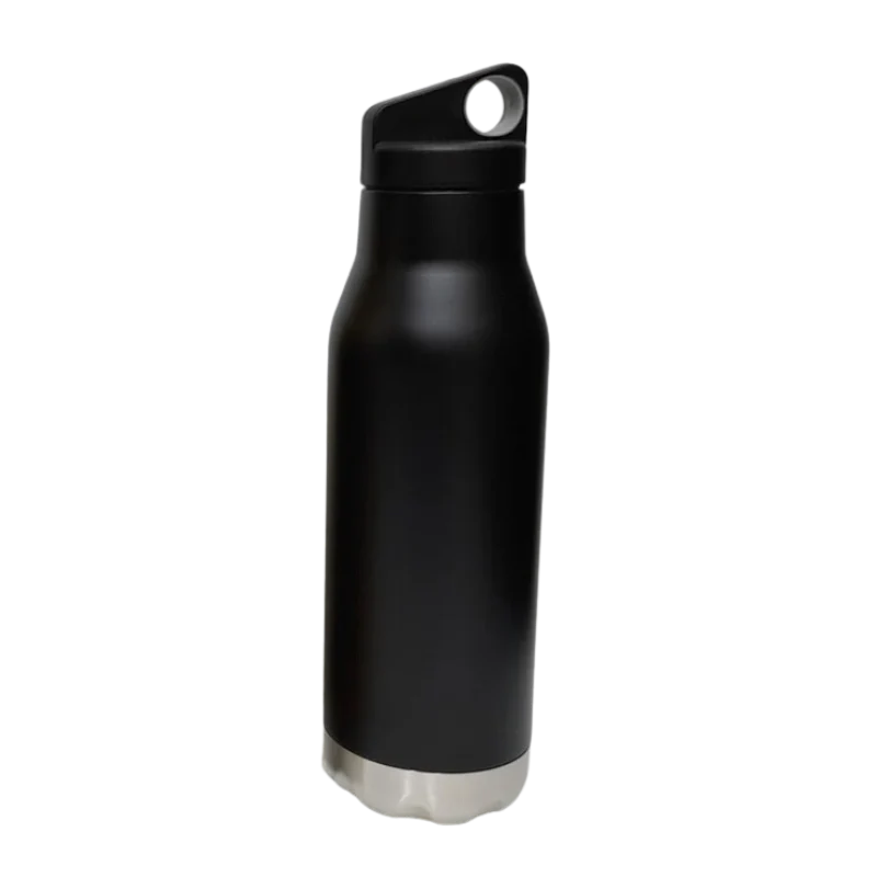 Double Wall Sports Water Bottle (Black)