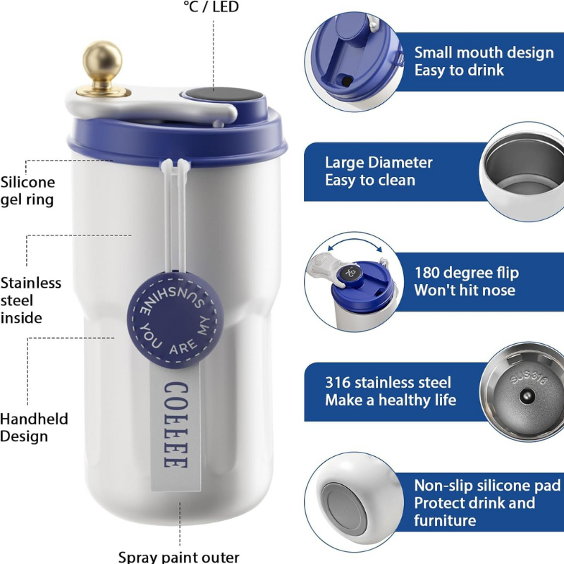 Office Opulence Mug (Blue)