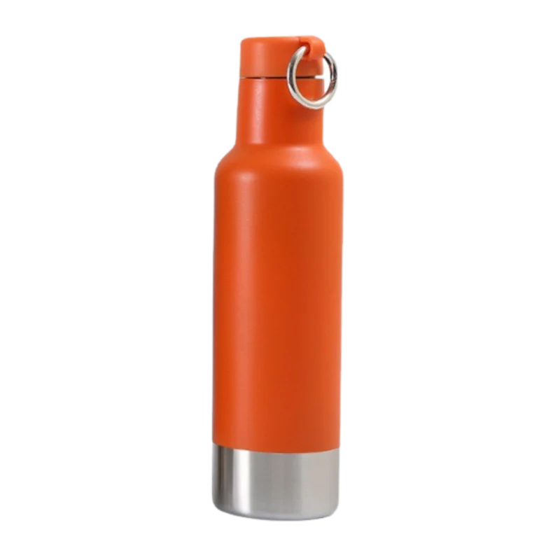 Office Onyx Stainless Desk Bottle (Orange)