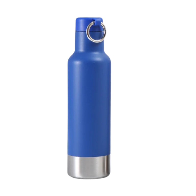 Office Onyx Stainless Desk Bottle (Blue)