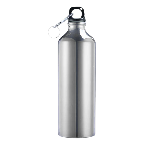Aluminium Metal Glossy Bottle