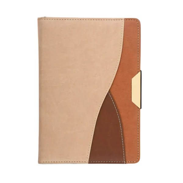 Artisan Wave Notebook (Brown)