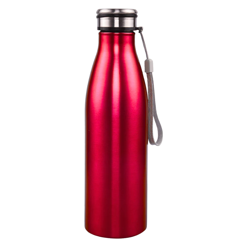 Hight Quality Stainless Steel Bottle  With String (Red)