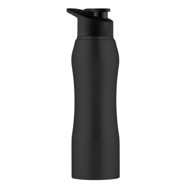 Elite Stainless Steel Water Bottle (Black)